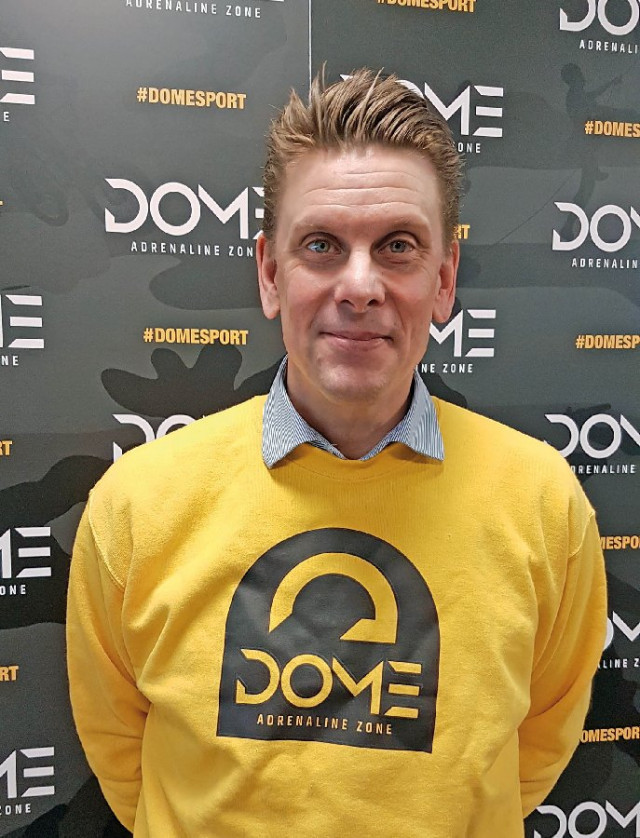 Mårten Ivarsson ny platschef på Dome Adrenaline Zone