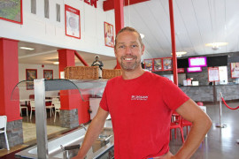 Johan Björklund, restaurangansvarig på Gluggen.