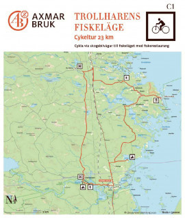 Cykla i natursköna Axmar bruk.