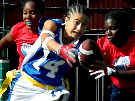 IFAF Flag football World Championships 2012 foto: All Sport & Idrott