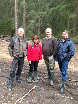 Fr v Per-Olov Jemth, Birgitta Gunnarsson, Anders W Jonsson och Lars Beckman