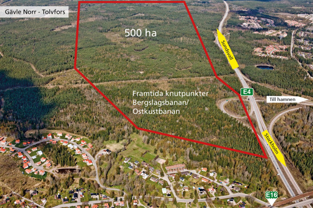 Gävle Norr - Tolvfors Logistikområde